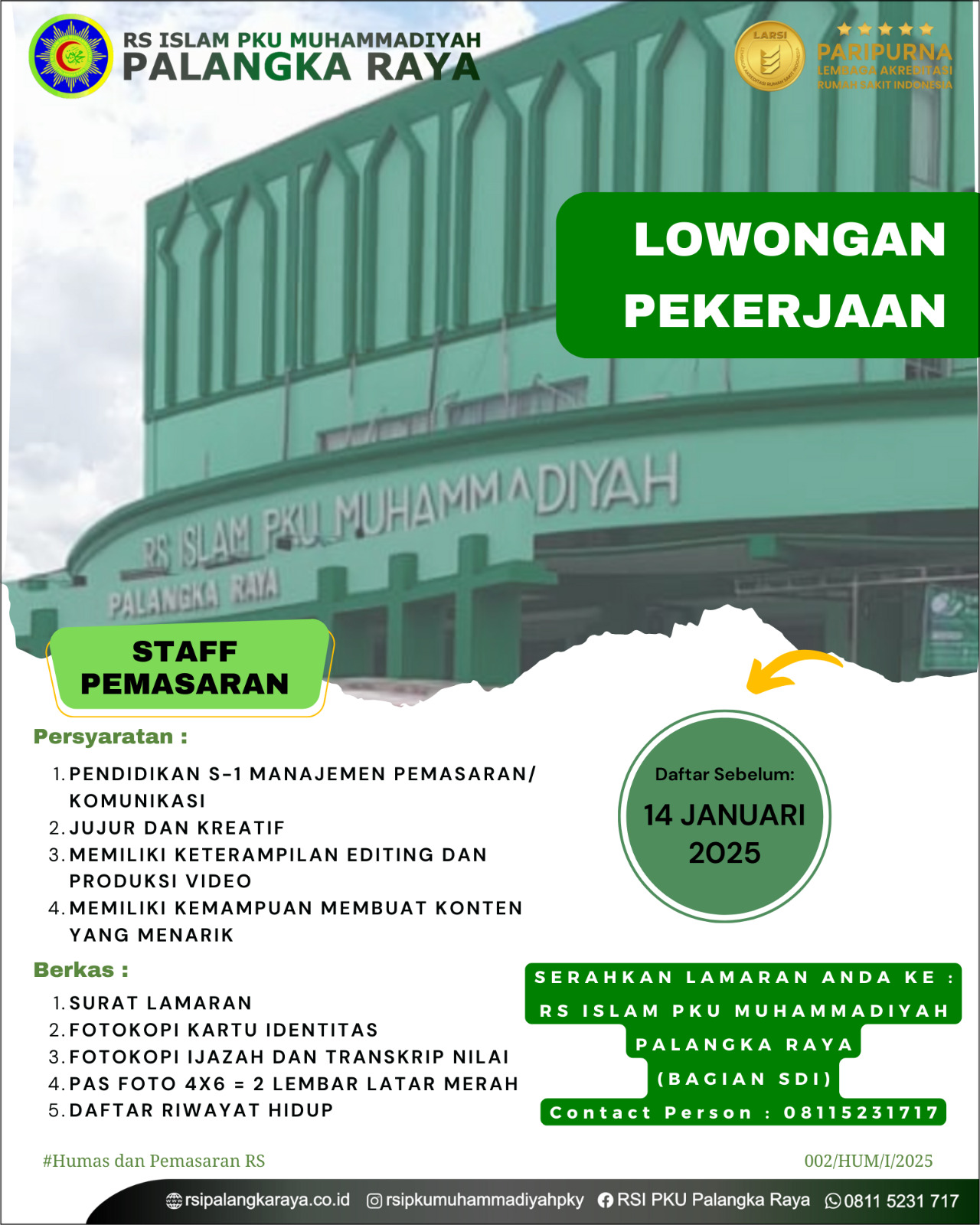 Loker 002/I/2025