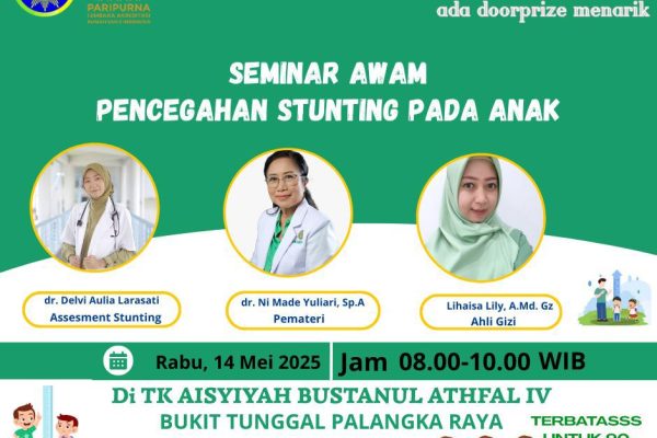 Cegah Stunting, RS Islam PKU Muhammadiyah Adakan Seminar