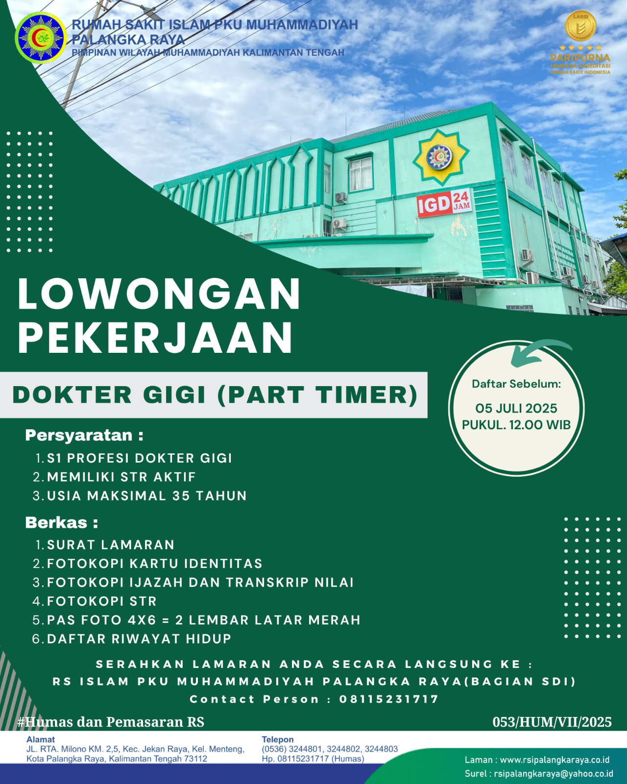 Loker 053/VII/2025