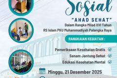 Pemeriksaan Kesehatan Gratis di Car-Free Day, Semarak Milad ke-16 RS Islam PKU Muhammadiyah Palangka Raya