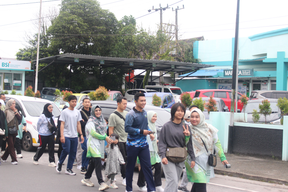 Sehat dan Berhadiah, Jalan Sehat Semarak Milad 16 RS Islam PKU Palangka Raya