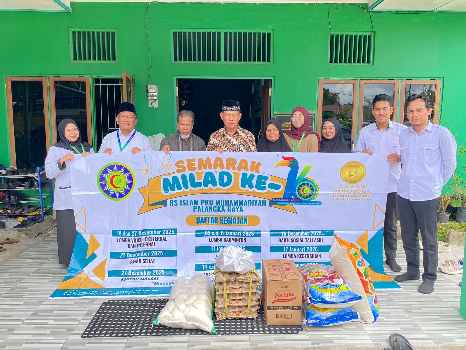 Dakwah Sosial terus digaungkan dalam Milad ke-16 RS Islam PKU Muhammadiyah Palangka Raya