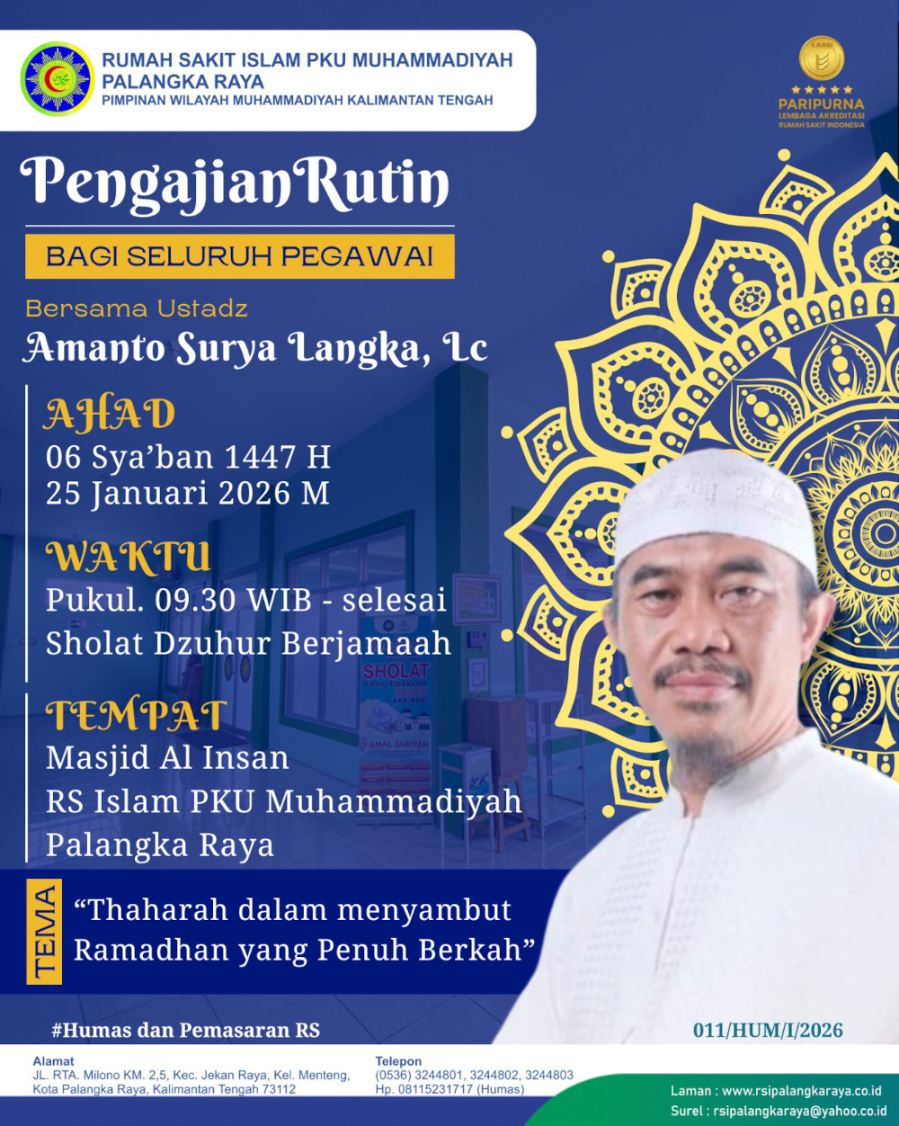 Sambut Ramadhan Penuh Keberkahan dengan Hati yang Bersih