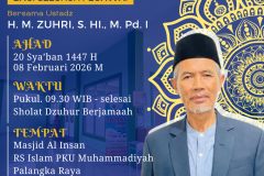 Tarhib Ramadhan RS Islam PKU Muhammadiyah Palangka Raya, guna Capai Ibadah Maksimal di Bulan berkah