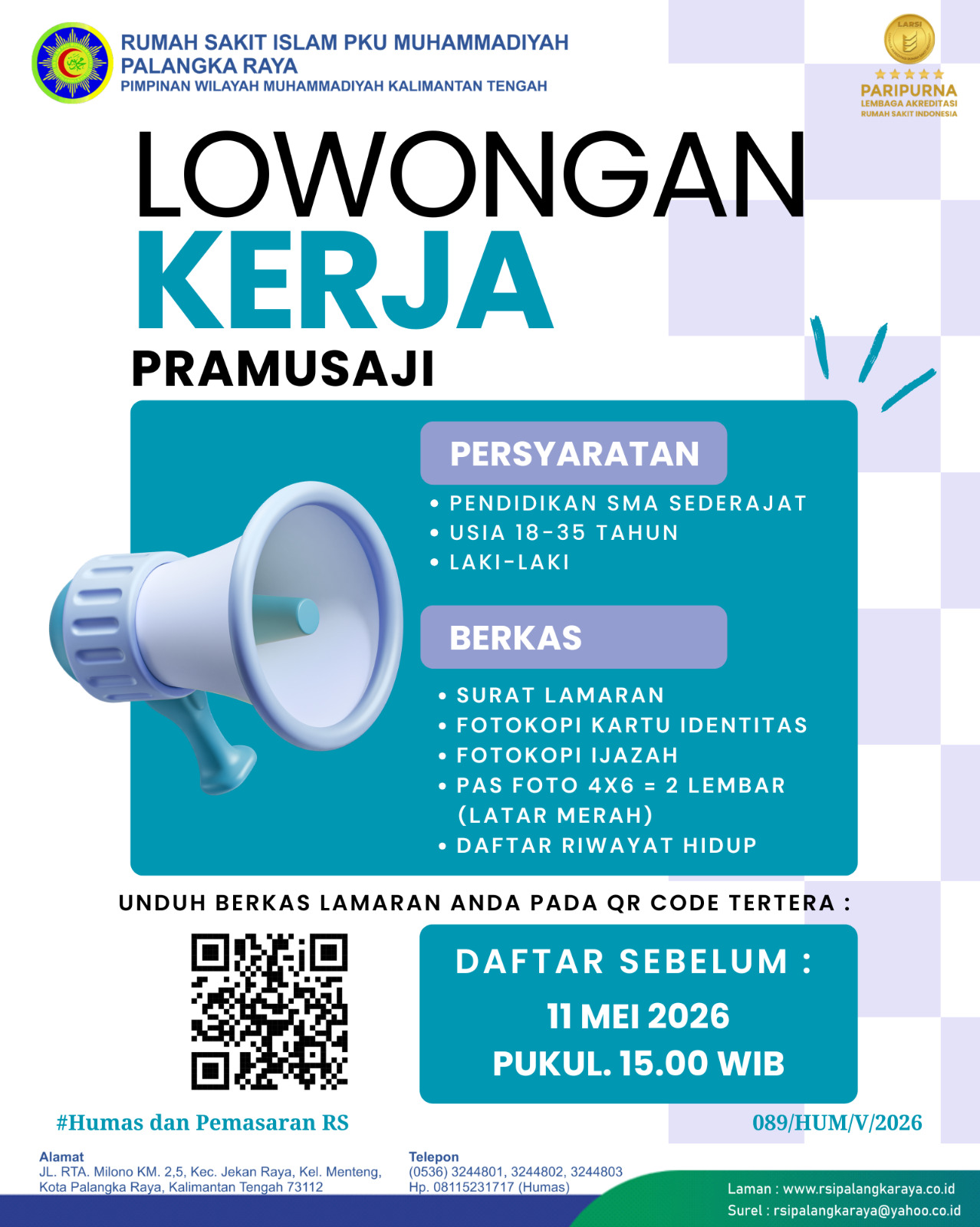 Loker 089/V/2026