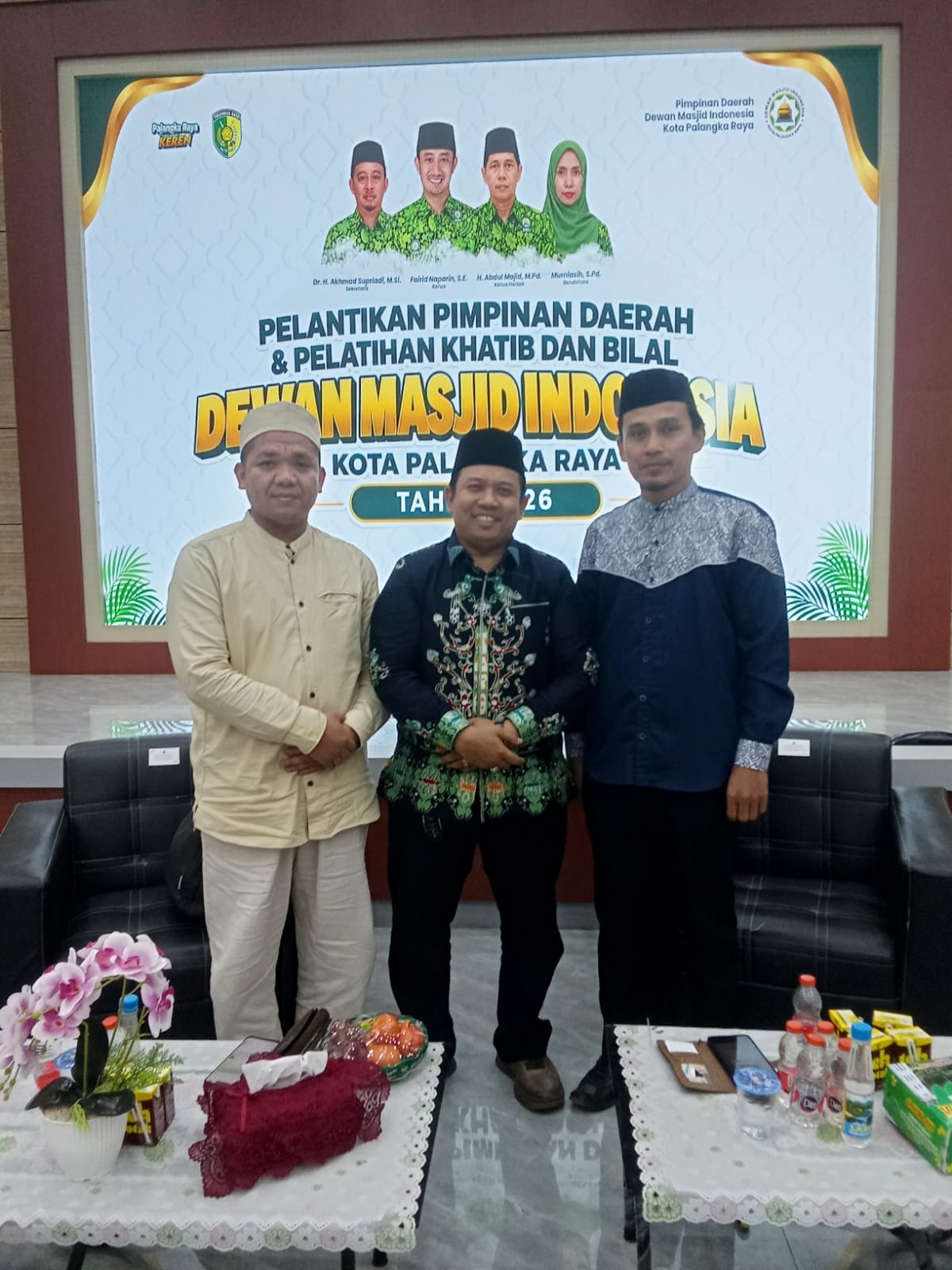 Ta'mir Masjid Al-Insan RS Islam PKU Muhammadiyah Palangka Raya mengikuti Pelatihan Khatib dan Bilal Se-Kota Palangka Raya